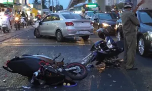 Bảy người trong phòng cấp cứu đều bị tai nạn xe máy